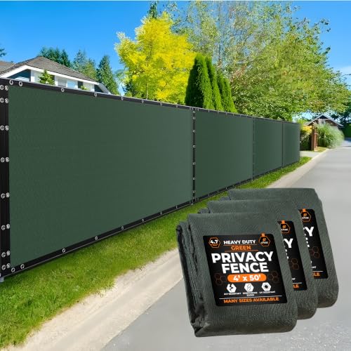 Privacy Fence Screen 4’ x 50’ (Green / 4' X 50')