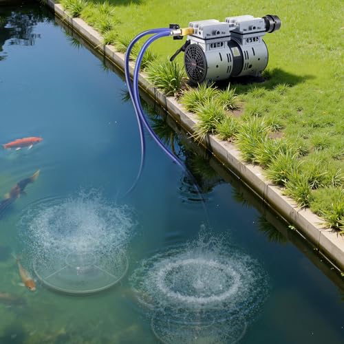 Pond Aerators (5.2CFM+2 Nano diffusers)