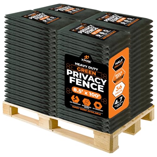 Privacy Fence Screen 8.5’ x 50’ (Green / 8.5' X 100')