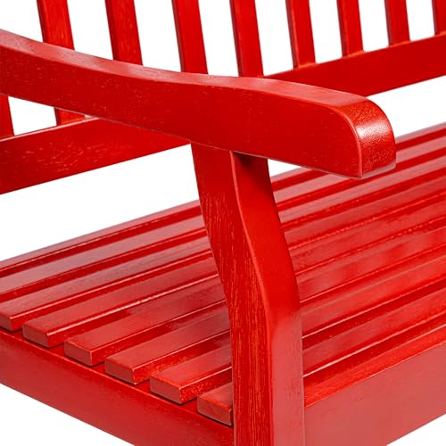 Laurel 59" Slatted 3 (Red)