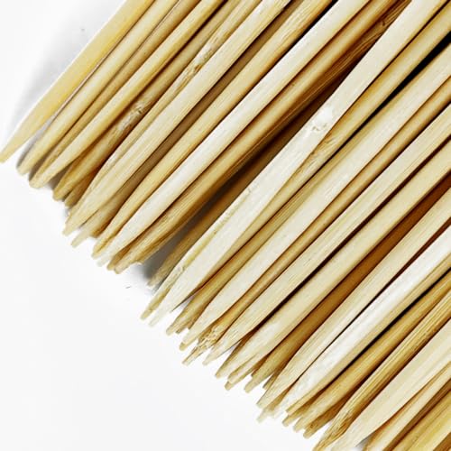 100PCS 18" Wooden Garden Stakes with 100PCS 4" Garden Ties (100 Count)
