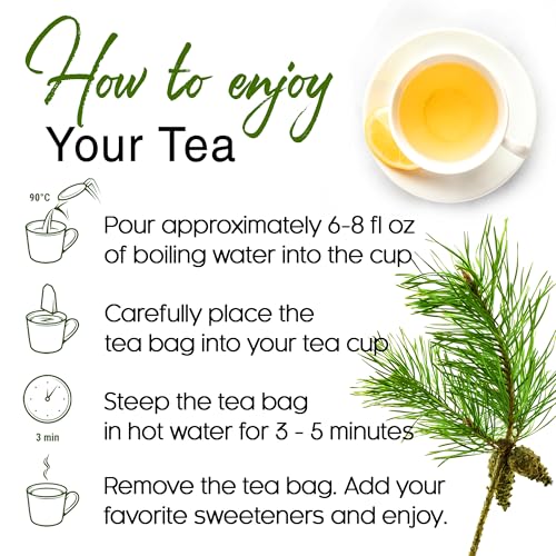 Pine Needle Tea (40 Tea Bags)