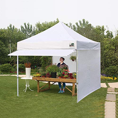 USA 10x10 Pop Up Canopy (Awning with Walls / forest green)