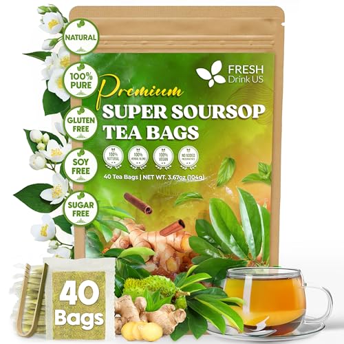 Super Soursop Herbal Tea (40 Tea Bags)