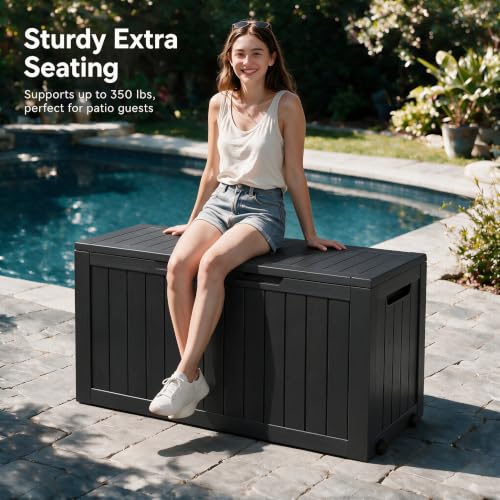 90 Gal Deck Box (90 Gallon / Black)