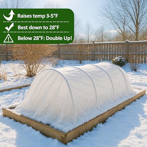 1.5 oz Plant Covers Freeze Protection