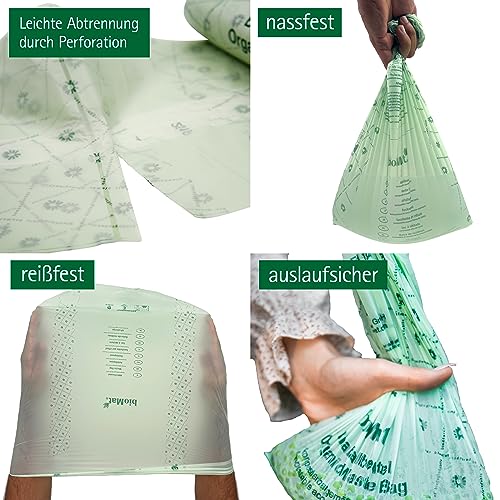 4 Gallon Compostable Food Scrap Bags (25 Count (Pack of 2) / 4 Gallon)