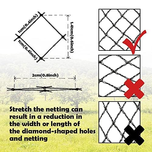 Bird Netting 30x30 Ft