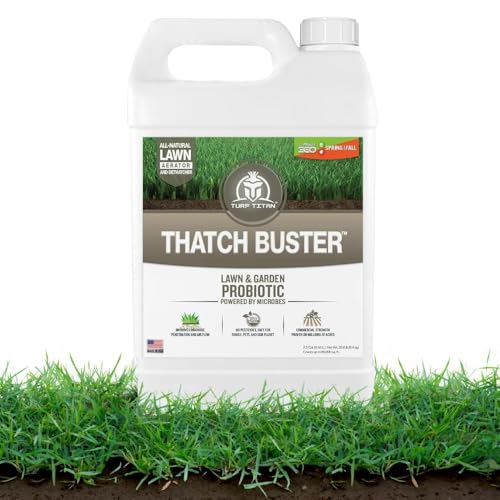 Thatch Buster Lawn Aerator & Grass Dethatcher (128 oz)