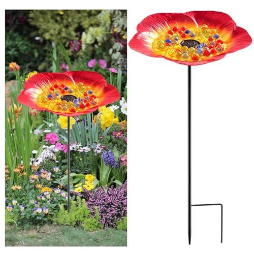 Bee Watering Station (Red / Flower)