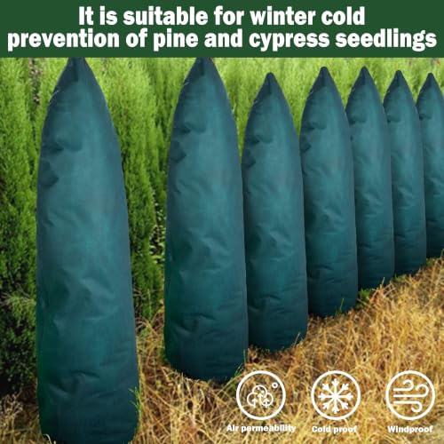 2 Pcs Zip A Tree Plant Cover Freeze Protection (M Size-A Style)