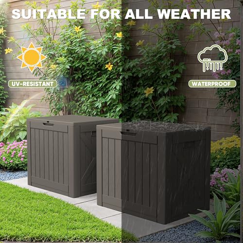 40 Gallon Resin Deck Box (Brown / 40 Gallon)