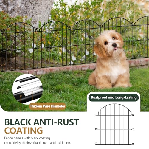 15 Panels Decorative Garden Fence (15.94 Foot)