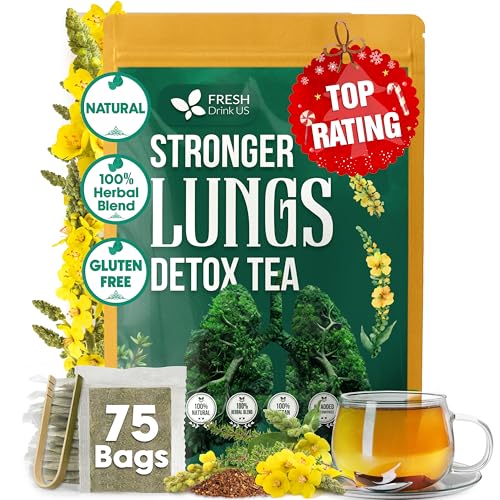 StrongerLungs 75 Tea Bags (75 Count)