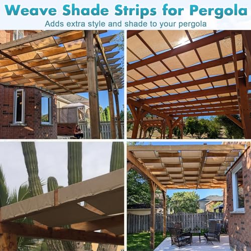 Customized Size Shade Strip for Pergola (Customized Size / Customized Shade Strip)