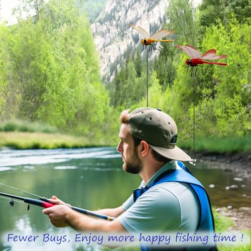 Dragonfly Clip on Hat (12pcs-colorful)