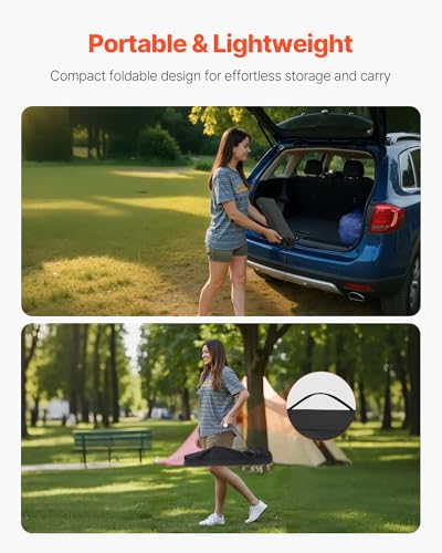 Folding Camping Table (Silver)