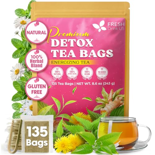 Premium 135 Bags Herbal Detox Tea (135 TeaBags)