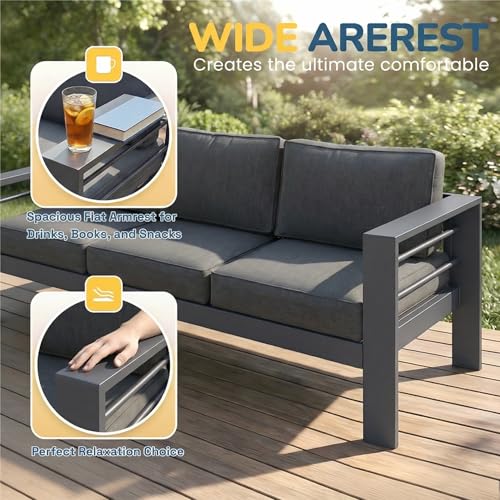 Aluminum Patio Furniture Set for All Weather