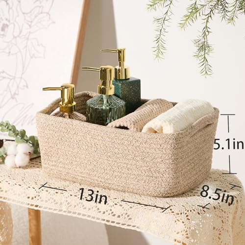 Small Storage Baskets for Organizing (4 Count)