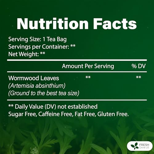 Premium Wormwood Tea (75 Count)