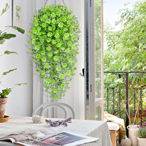 Artificial Hanging Plants (Four Leaf Clover / 4Pcs Plants)
