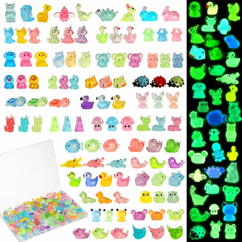 120 Pcs Mini Resin Animals