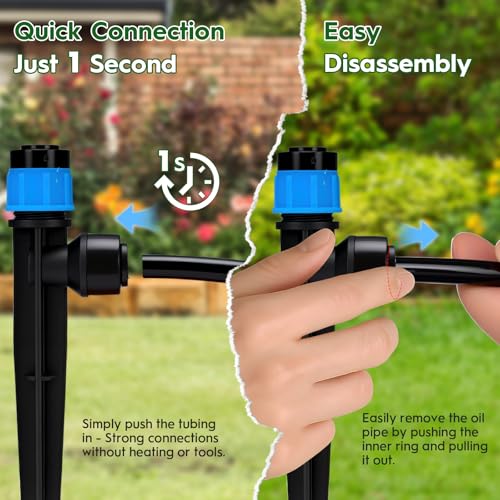 160FT Quick Connect Drip Irrigation System (160 FT)