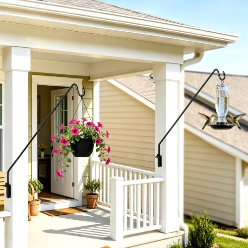 2 Packs Heavy Duty Extended Reach Wall Mounted Deck Hook Wall Pole (2 Count)