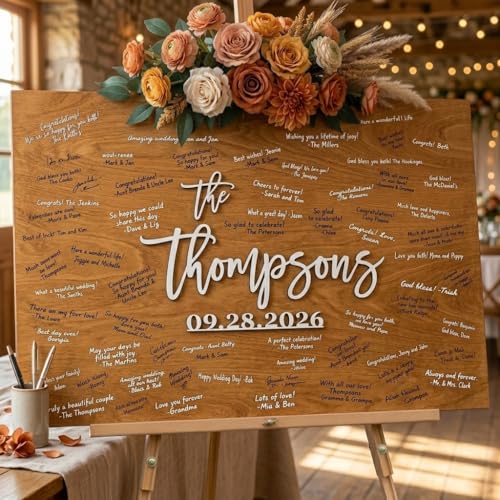 Wedding Guestbook Sign For Couple