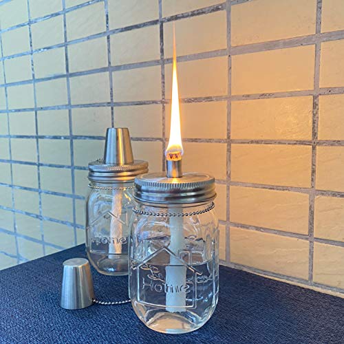 Mason Jar Tabletop Torch Kits (4 Count)