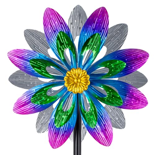 13" Metal Wind Spinner Outdoor (Purple1)