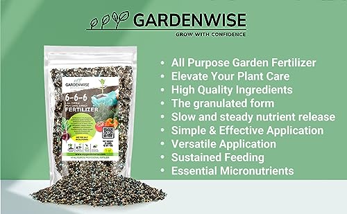 6-6-6 All-Purpose Professional Plant Food Fertilizer; Ideal for Winter Care & Spring Feeding, Perfect Balanced NPK for Indoor and Outdoor Plants (1/2 Quart) (16 Fl Oz)