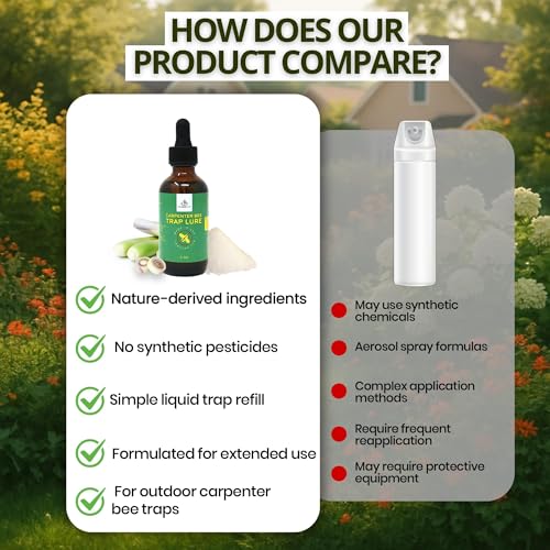 Carpenter Bee Attractant (2 Ounce - Carpenter Bee Attractant)