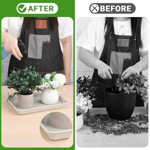 11 Inch Plant Ttray (11 Inch / Beige)