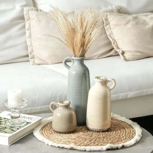 Ceramic Vases Set of 3 (010 - Ocean)