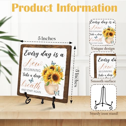 Rustic Farmhouse Decor (Retro Sunflower 5)