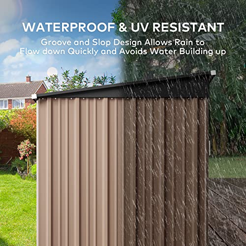 6x4 FT Outdoor Shed