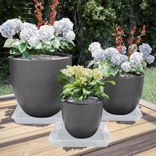 Square Plant Saucer 14 Inch 2 Pack