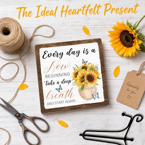 Rustic Farmhouse Decor (Retro Sunflower 5)