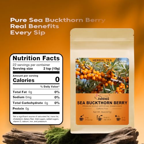 Sea Buckthorn Berry (8 Ounce (Pack of 1))