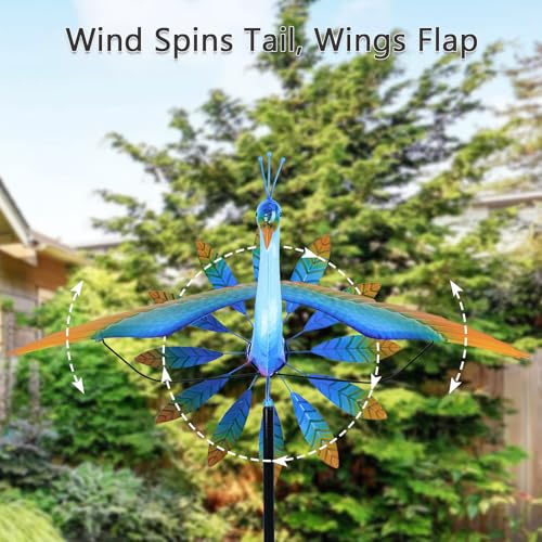 Wind Spinner Outdoor (Blue,yellow)