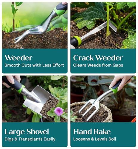 Heavy Duty Gardening Tools (Standard (Potting Mat Included))
