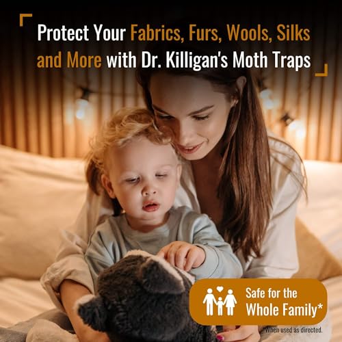 Premium Clothing Moth Traps with Pheromones (Black)