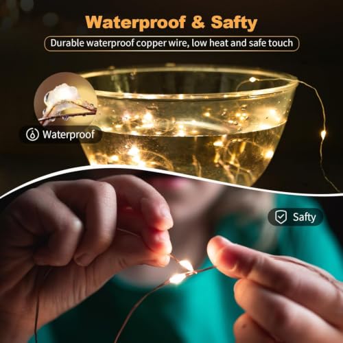 24 Pack Fairy Lights Battery Operated (2032-24 Pack-Warm White)