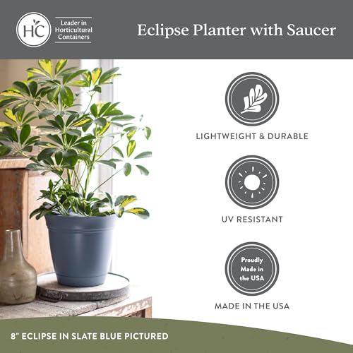 Eclipse Round Planter Pot (Cappuccino / 6" (Pack of 4))