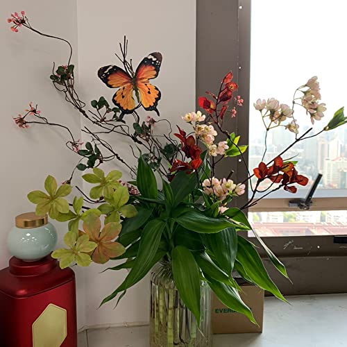 Artificial Butterfly (Yellow-5-pcs)