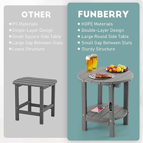 Outdoor Adirondack Side Table