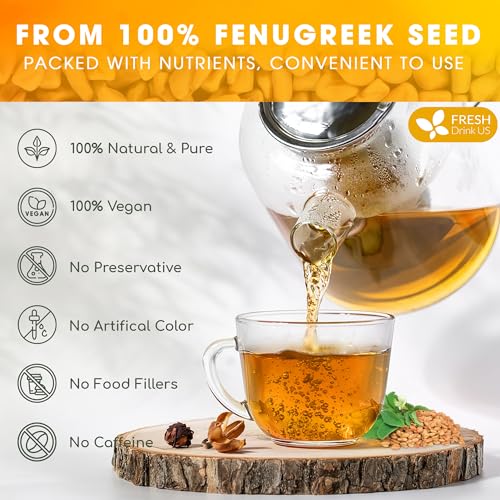 Premium 55 Bags Fenugreek Tea (55 Tea Bags)