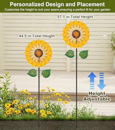 Wind Spinner Outdoor (13in(Sunflower))